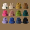 Blank Custom Beanies Hat Customized Embroidery Jacquard Logo Winter Warm Knitted Beanie Hats