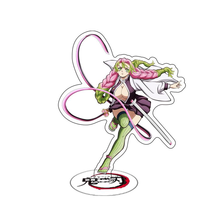 Demon Slayer Anime Acrylic Stand Kimetsu No Yaiba Kamado Tanjirou Hashira Giyuu Action Figure Desk Model Toy