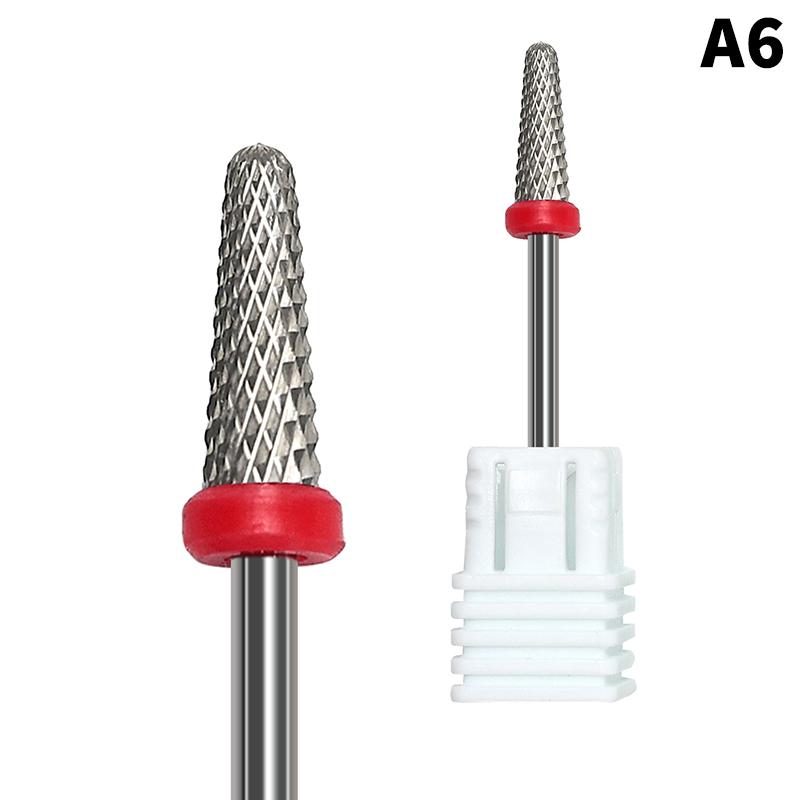 1Pc Tungsten Steel Nail Drill Bit Electric Milling Cutter for Manicure Pedicure Tools Nail Files Bits Apparatus Burr Drills