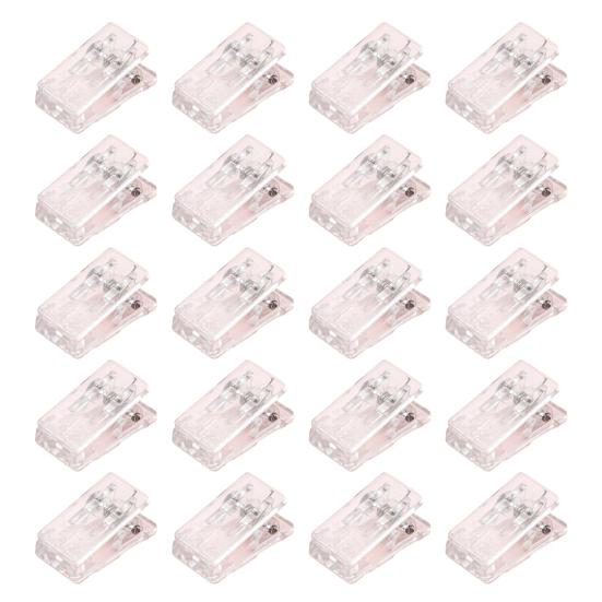 20Pcs File Clips Artwork Hanging Clips Clear Plastic Wall Sticky Spring Clips Photo Poster Paper Strong Grip Clips