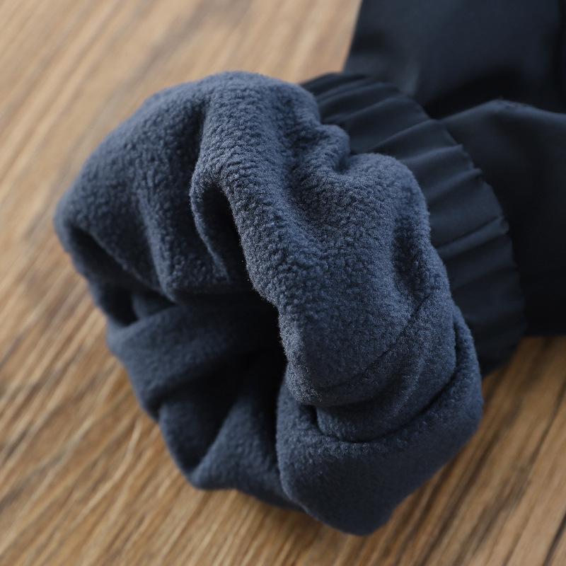 2025 Kids' Winter Double-Layer Thickened Polar Fleece Sweatpants - Boys & Girls Warm Work Pants