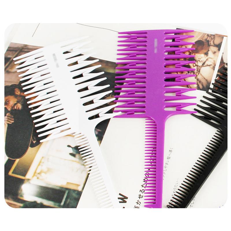 Grzebień do włosów Grzebień do farbowania i rozjaśniania włosów Grzebień w kształcie rybiej ości Grzebień z ogonem szczura Profesjonalny grzebień fryzjerski Narzędzie do stylizacji włosów w salonie