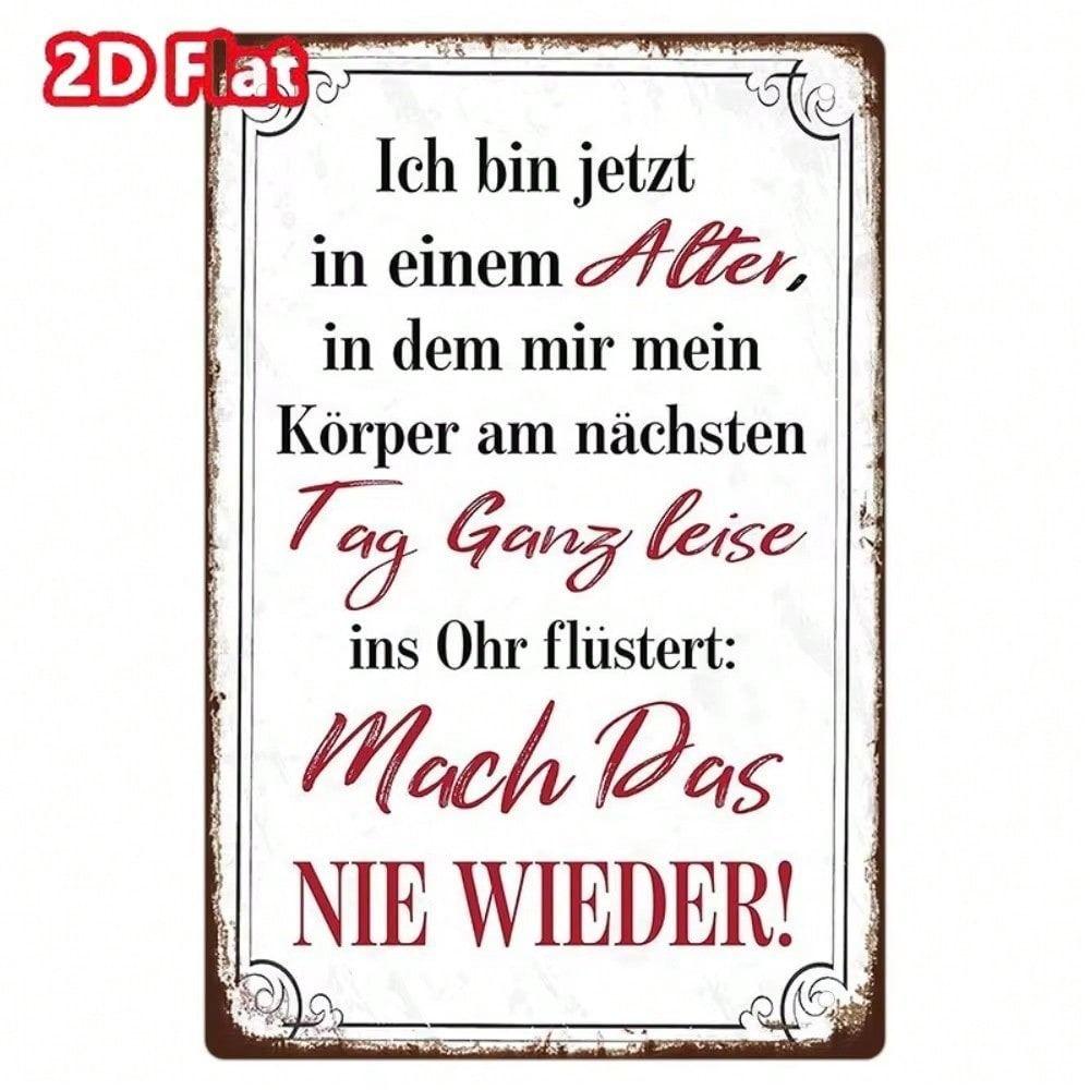 20x30cm Metal Tin Sign Retro Wall Art Home Decor