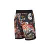 Nike Pantalones Cortos Deportivos de Baloncesto Graffiti para Hombre Parte Inferior Negro Rojo CK1183-018