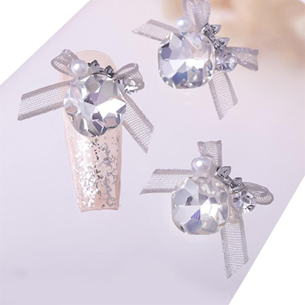 3pcs High Quality Fingernail DIY Decorative Accessories Rhinestones Nail Art Decortaion Easy Installation and Removal