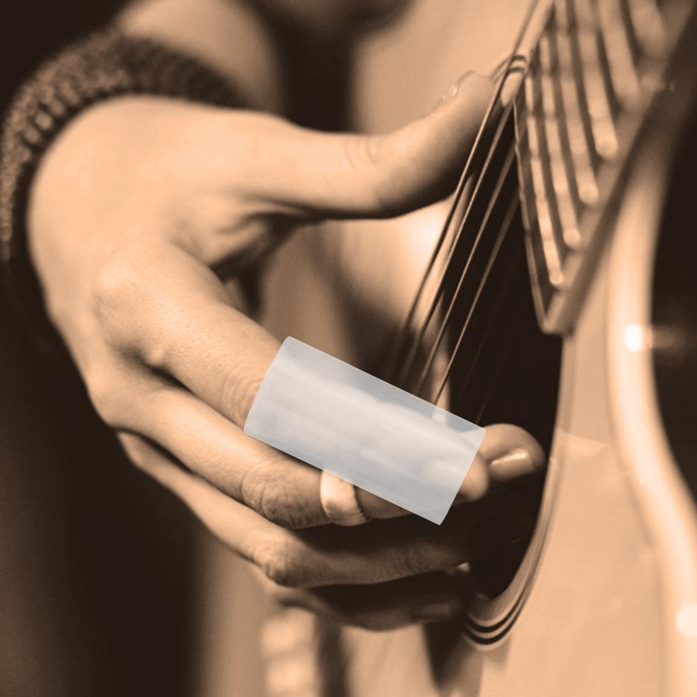 Universal Guitar Transparent Glass Slide Instrument Accessory Guitar Slide Set (51mm)