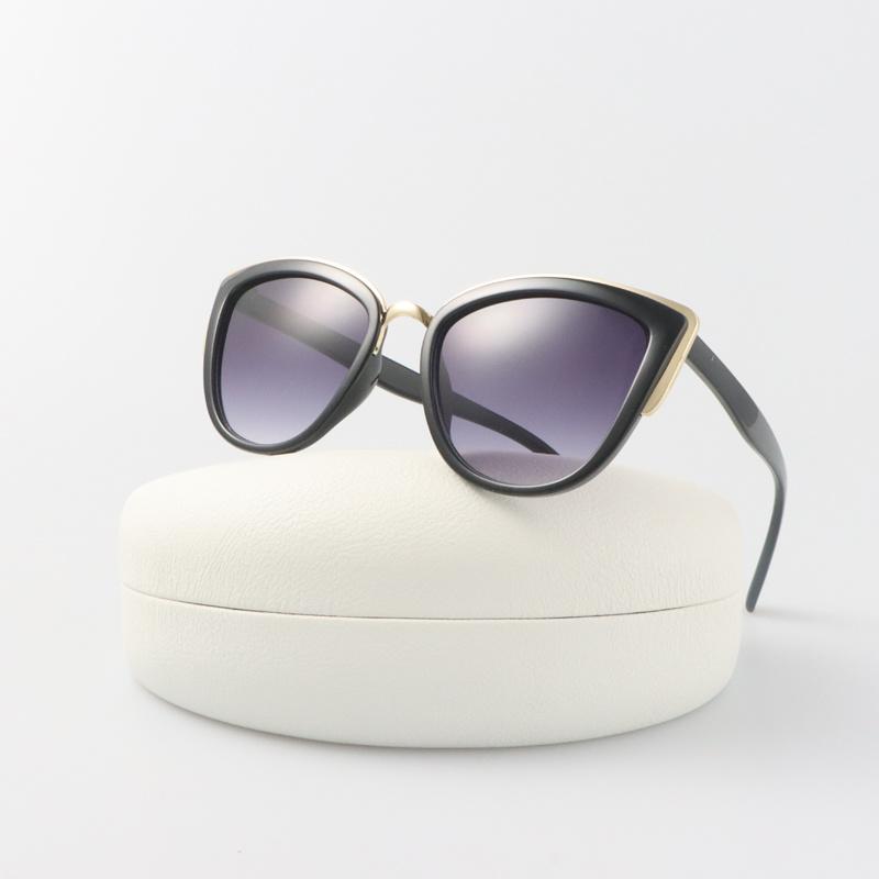 Fashion Cat Eye Sunglasses Woman Brand Designer Vintage Trend Sun Glasses Female Retro Personality Gradient