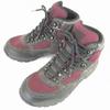 /TDH109/Wasserdichte Gore-Tex Trekkingschuhe/24.0/Grau×Rot/Wandern(GEBRAUCHT)