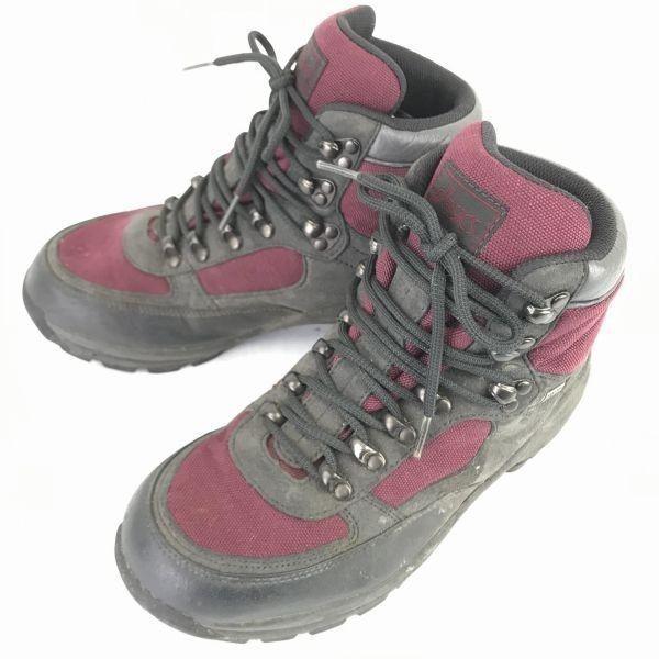 

asics/TDH109/Waterproof Gore-Tex Trekking Shoes/24.0/Gray×Red/Hiking