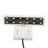 Aquarium Clip On Lamp 12 LED Beads White Light High Brightness Strong Penetration Fish Tank Clip Light