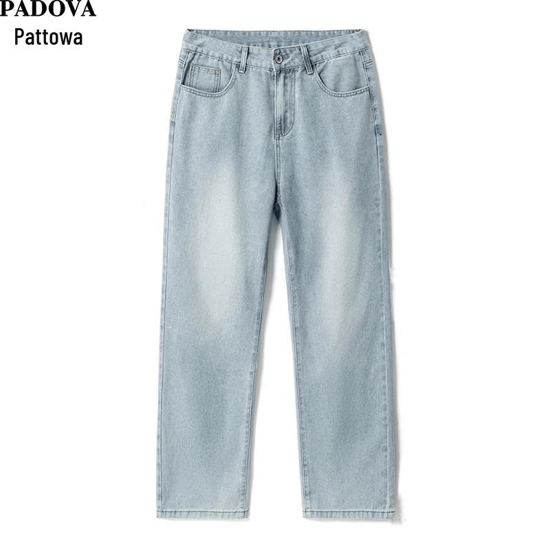 Patova Men s Retro Loose Straight-Leg Jeans 30