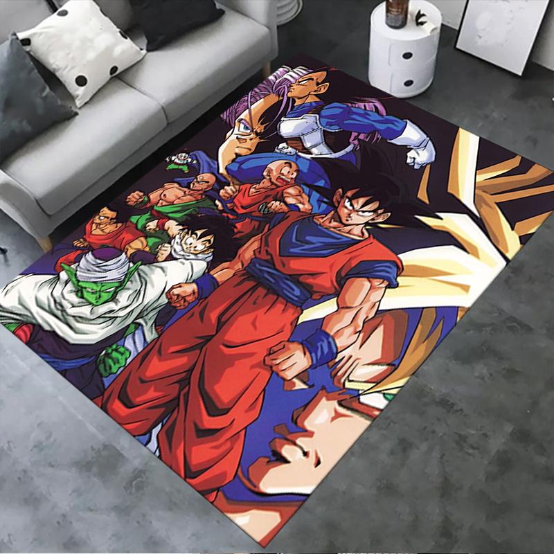 2025 New DRAGON BALL Carpet Rug for Living Room Bedroom Home Sofa Decoration,Kids Play Non-slip Floor Mat34
