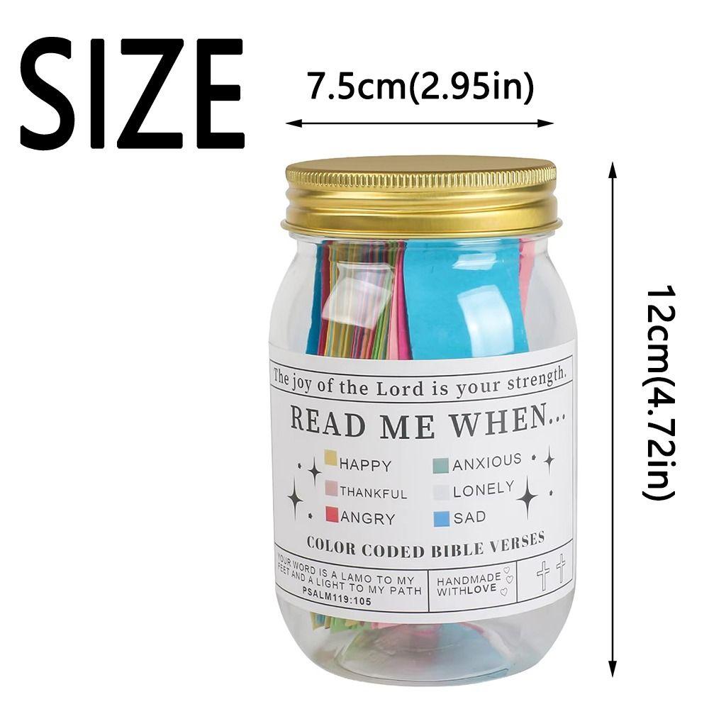 Creative Read Me When Bottle Emotions Feelings Christian Jar Cards  Reading Christmas