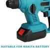 Multifunction ordless Electric Rotary Hammer 7500mAh Hammer Impact Drill Power Tool For Battery With LED 21V