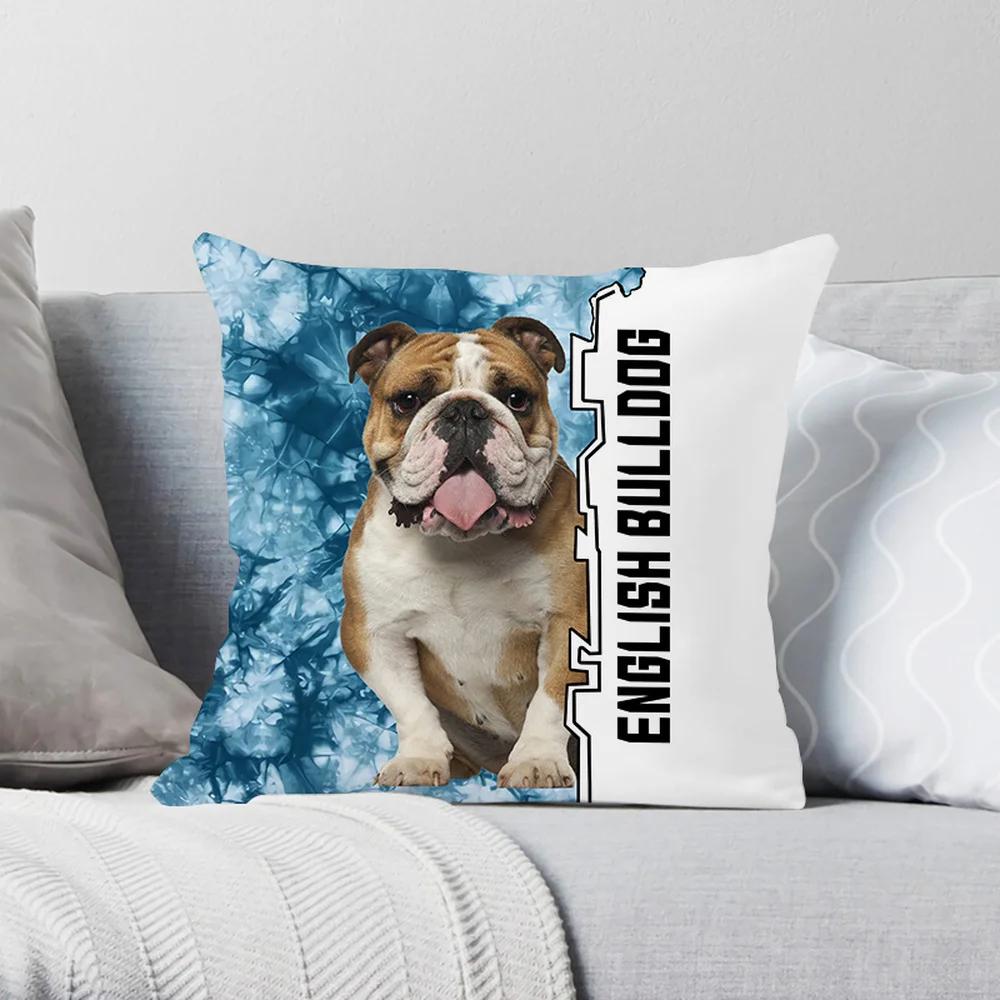Moda Pet Dog Shih Tzu Pillowcase Cute Animals Cushion Cover Bed Pillowcase for Car Sofa Home Decor Pillow Case Drop Shipping