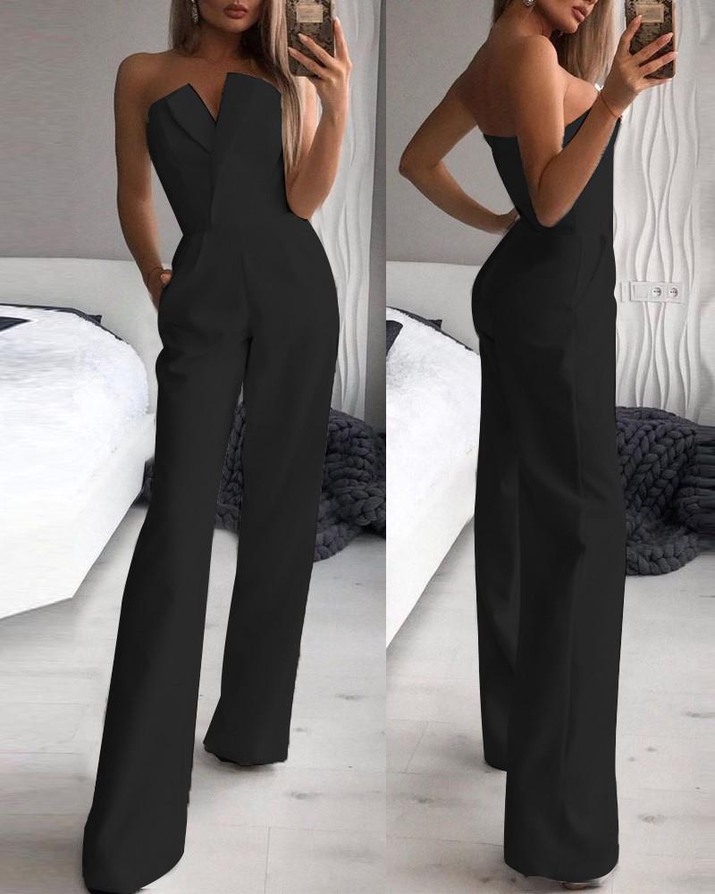 Spring & Summer Chinese Long Skirt Jumpsuit - Oblique Collar, Mid-Waist, Elegant Commuting or Evening Wear.