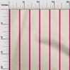 oneOone Cotton Flex Baby Pink Fabric Pin Stripe Dress Material Fabric Print Fabric By The Yard 40 Inch