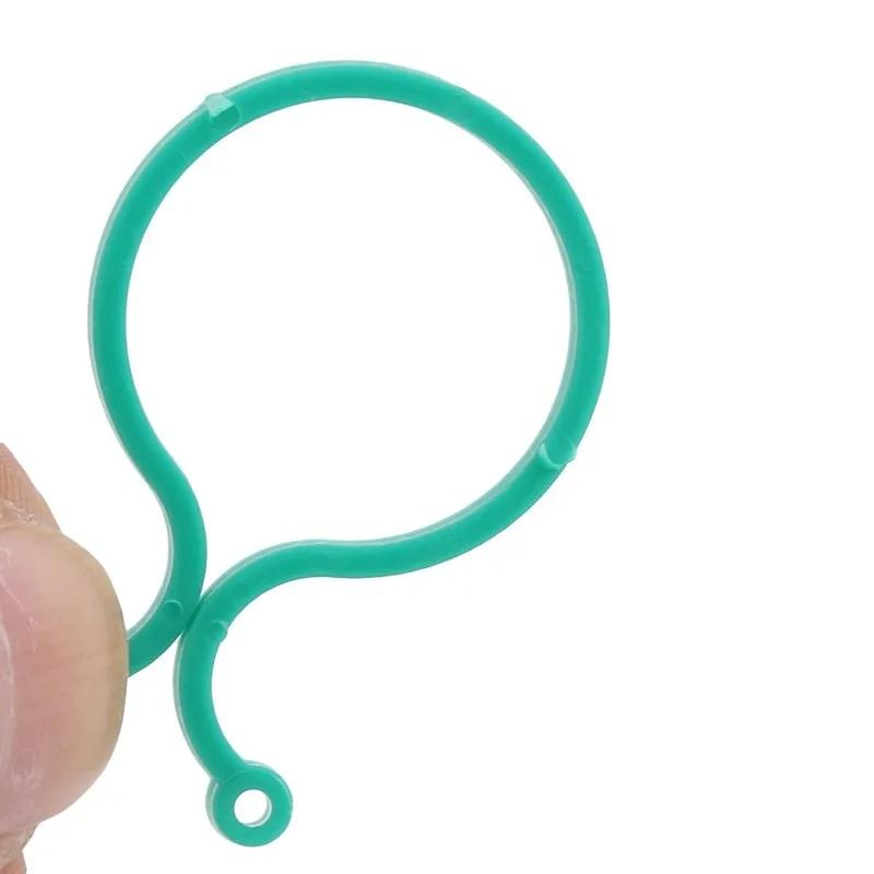 100 Pezzi Clip per Grigliato Portapiante da Giardino per Rampicanti Verdura Nuovo Pomodoro Crescita Verticale Attrezzo per Supporto Piante da Giardino.