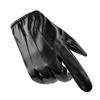 Pu Leather Mens Touchscreen Warm Gloves For Winter Driving Commuting