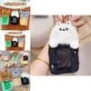 Adorable Plush Koala Sloth Hedgehog Card Holder Keychain Accessory For Students