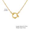 Edelstahl Kette Matrosen Halskette für Damen, Satelliten-/Kubanische Kette Choker, Verbessertes Federring Verschluss Minimalistischer Schmuck