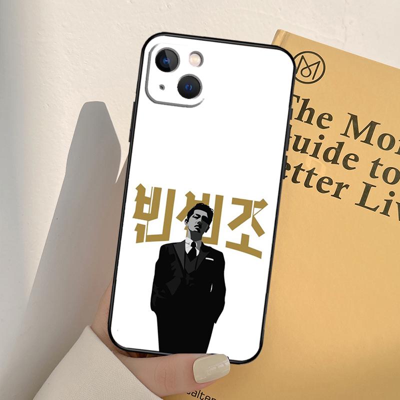 Vincenzo Cassano Kdrama Case For iPhone 16 15 14 Pro Max Plus 13 12 Mini 11 Pro Max Back Cover