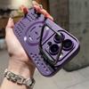 IPhone 15 16 Pro Max 16e 14 Plus 13 12 11 Wireless Charging Cover Flip Lens Stand for Magsafe Heat Dissipation Phone Case