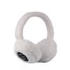 Plush Wireless Headphones, Warm Folding and Portable Computer Fuzzy Headset Women, 5.0 Wireless Earpiece for Autumn and Winter Sport Running