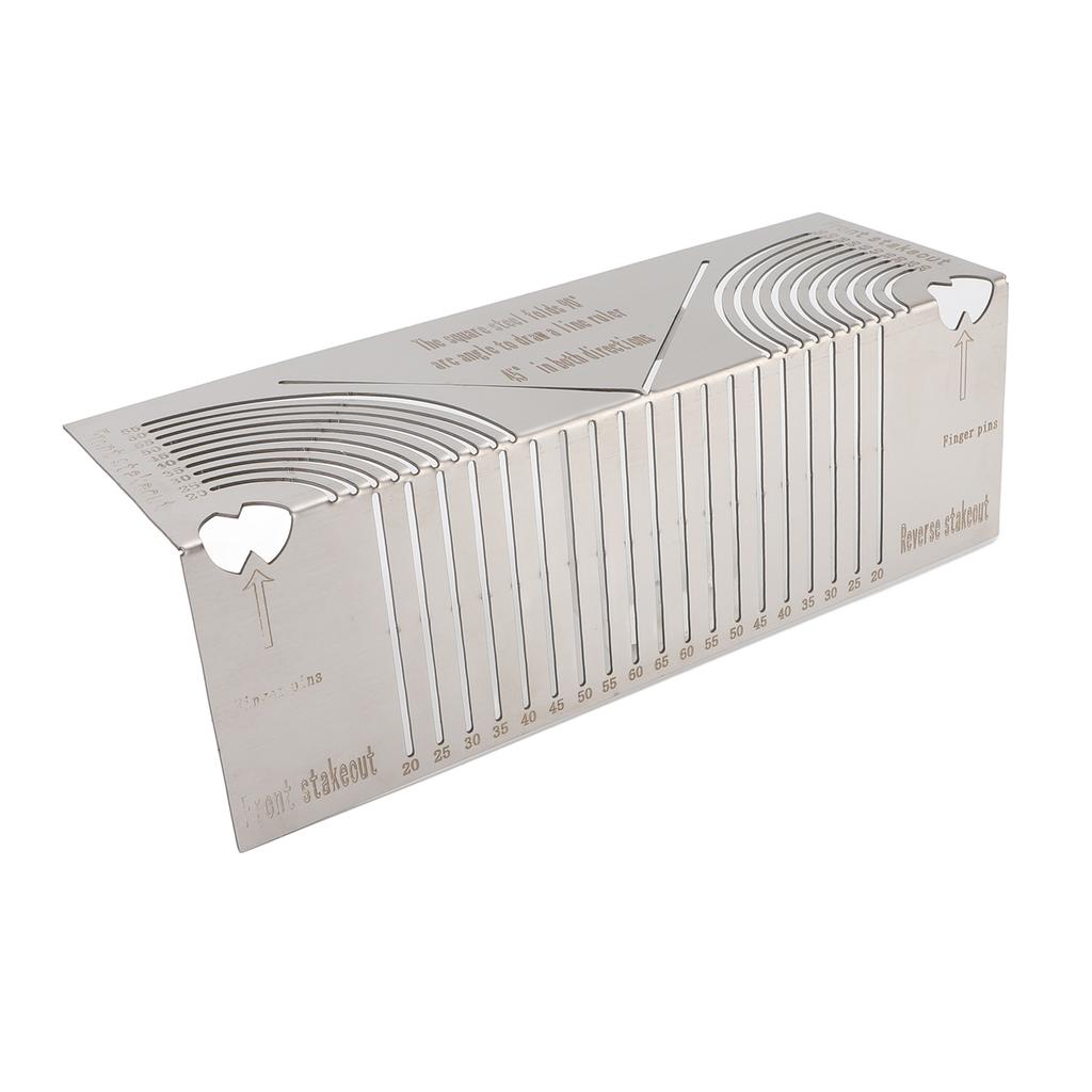 Angle Arc Marking Tool Multi Purpose Linear Arc Scriber Parallel Line Drawing Tool for Woodworking Metalworking Pipes S