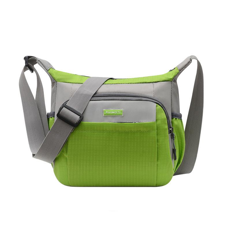 Nylon Crossbody Shoulder Bag For Men With Wearresistant Design For Leisure Use