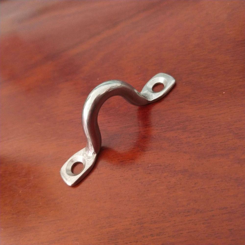 Shape Pad Eye Plate Wire Eye Straps Boat Handle Door Handle Boat Marine Tie Down Canopy Fender Hook