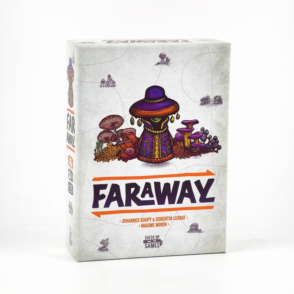 Faraway Board Game 2-6 Players Party Funny Table Games  Friends Entertainment Strategy Cards