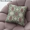 Vintage Grape  Leaf Print Throw Pillow Covers Pattern Cushion Cover Suitable for Sofa Bedroom Car Pillow Cover