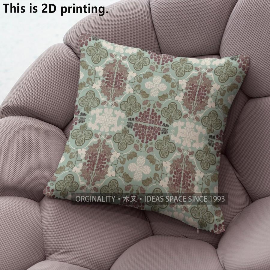 Vintage Grape  Leaf Print Throw Pillow Covers Pattern Cushion Cover Suitable for Sofa Bedroom Car Pillow Cover