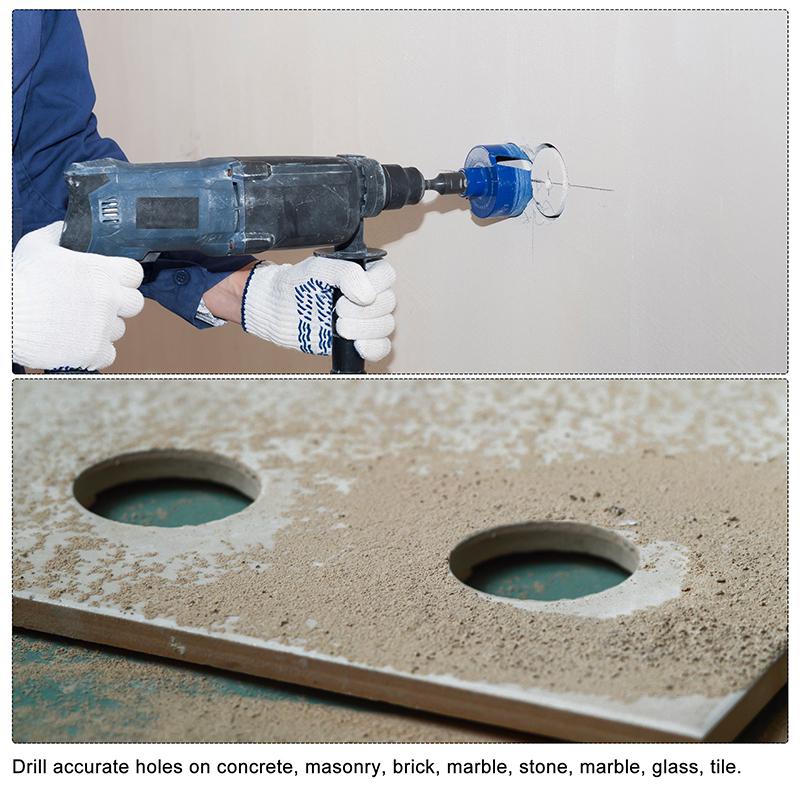 1Pc 12/14/18/20/28/32/38/50mm Sintered Diamond Core Drill Bits Hole Saws for Brick Concrete Masonry Hole Saw Cutter Accessories