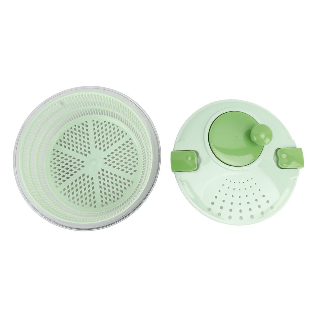 Salad Spinner Plastic Time Saving Fast Mixing Washable Rotatable Veggie Washer for Kitchen