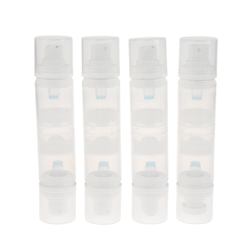 5Ml/10Ml Double Headed Vacuum Press Type Spray/Lotion Packaging Bottle Refillable Makeup Cosmetics For Cream Gel Container
