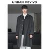 UR Men's Urban Simple Wool Blend Overcoat