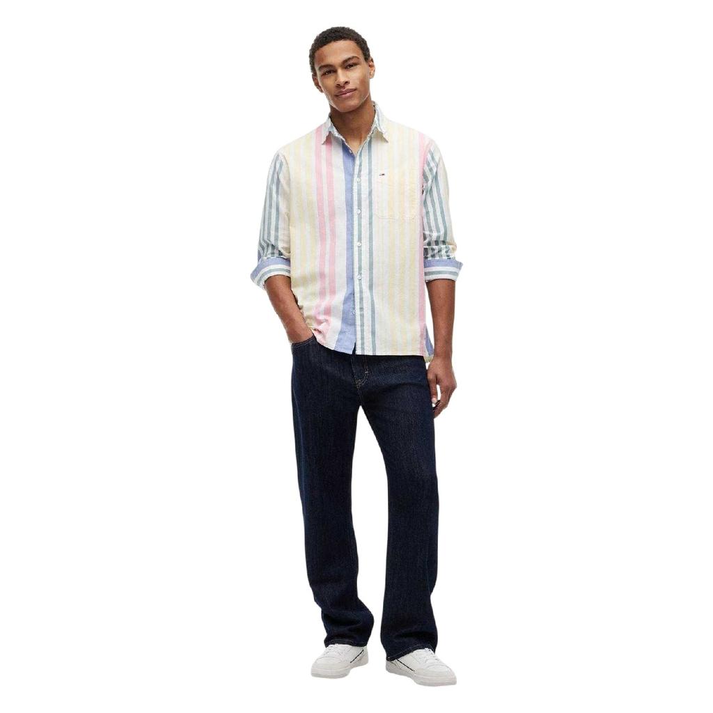Tommy Jeans Mens Relaxed Fit Shirt
