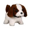 Kids Electric Plush Dog Toy Walking Barking Tail Wagging Interactive Puppy Plushie Toy Toddlers Boys Girls Educational Simulation Animal Toy