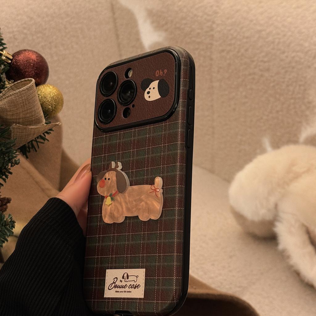 Christmas Puppy Case for iPhone 16 15 14 13/12promax