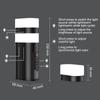 Magnetic Detachable 2-in-1 Camping Light + Emergency Charge Real-time Display Screen Colorful