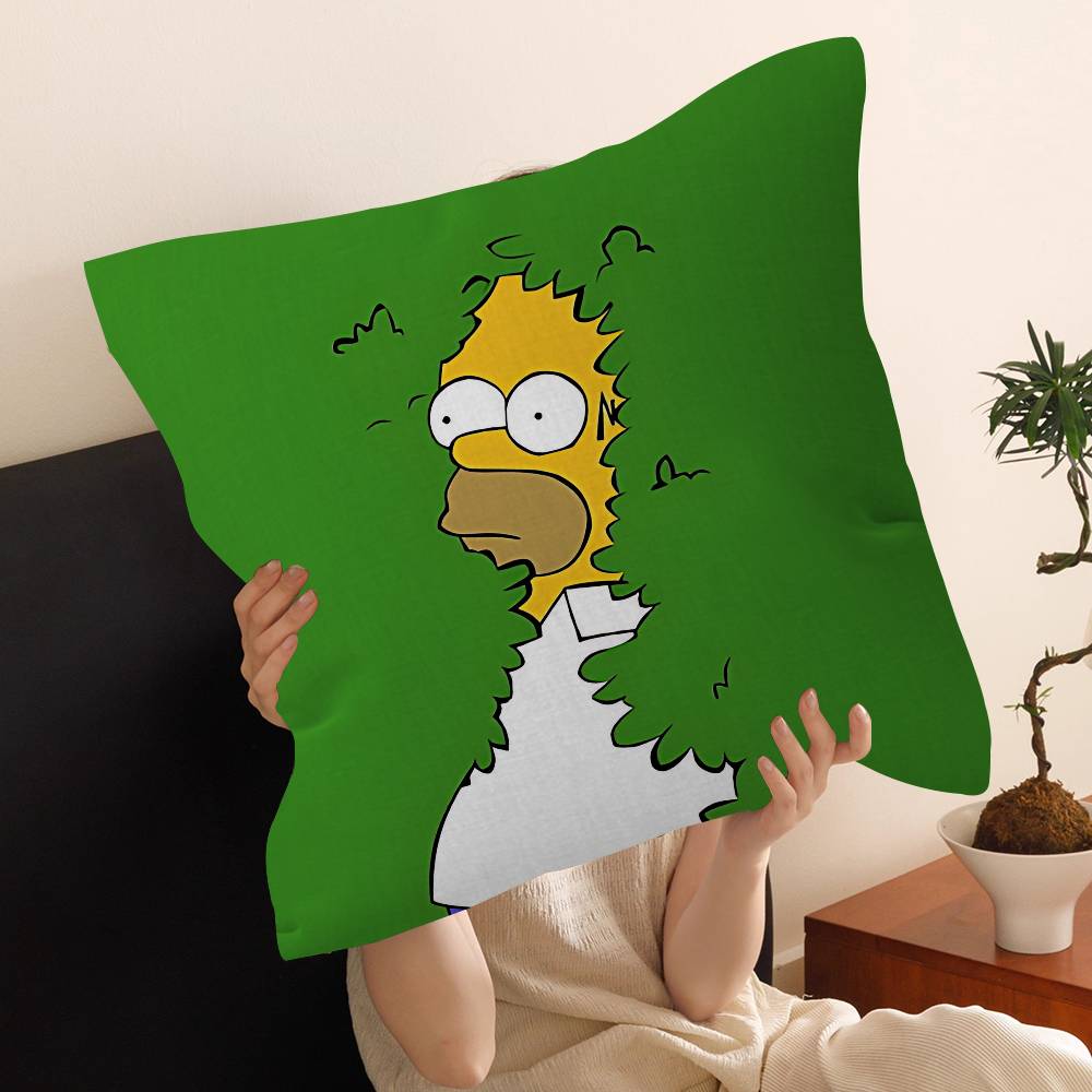 Cartoon The S-Simpsons Pillow Cushion Cover Pillowcase Living Room Sofa Home Decor