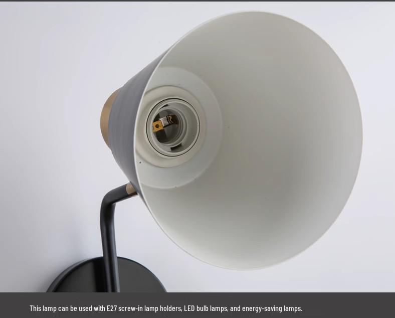 Nordic Minimalist Adjustable Wall Lamp for Bedroom or Corridor