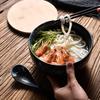 Japanese Style Ceramic Tableware Ramen Bowl Instant Noodle Bowl Kitchen Soup Dinnerware Set Fruit Salad Rice Bowls Restaurant