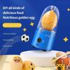 Portable Golden Egg Maker PP Plastic Automatic Egg Beater Electric Egg Spinner  Kitchen Gadgets