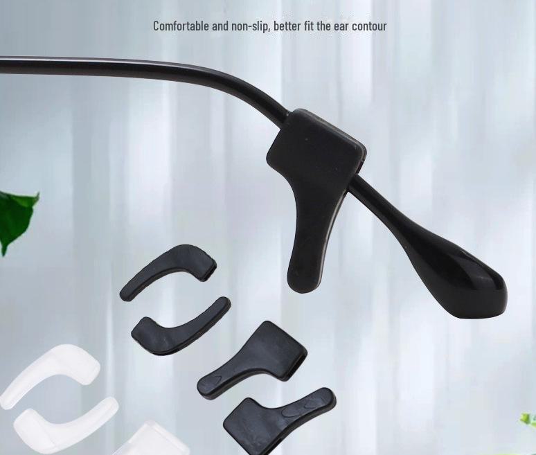 "All-in-One Eyewear Kit: Glasses Case, Cleaning Cloth, Sunglasses Box, Screwdriver, Non-Slip Ear Hooks & Lanyard"