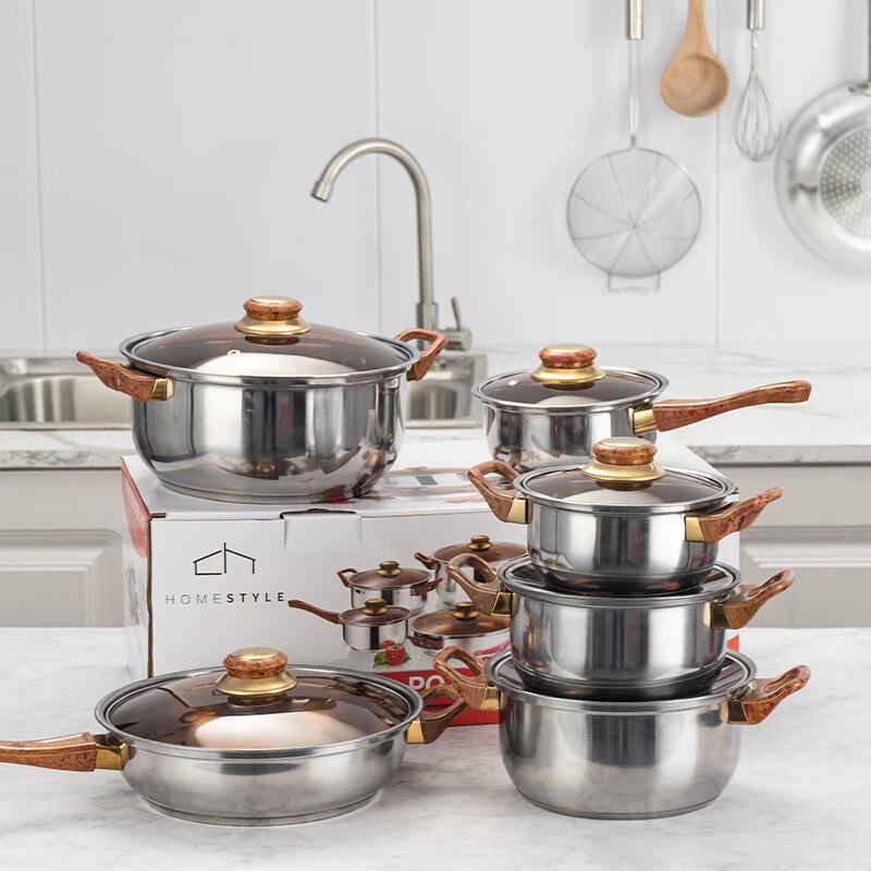 Li Lang 12-Piece Cookware Set