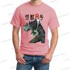 Anime Kaiju No 8 Print Men T-shirt Hot Sales Graphic Kaiju Hachigou Short Sleeve T Shirt Female Funny Manga Kaiju No 8 Tops Tee