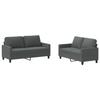 VidaXL Sofa Set with 2 Pcs Cushions, Sofas with Armrests and Backrest, Furniture Set, Living Room Furniture 3201445